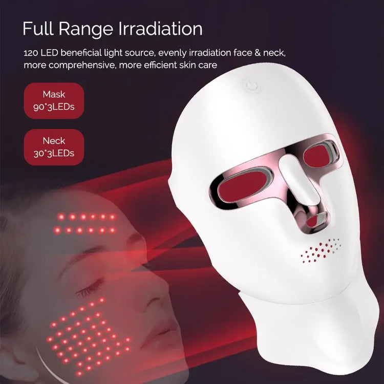 7 Color LED Facial & Neck Rejuvenation Mask